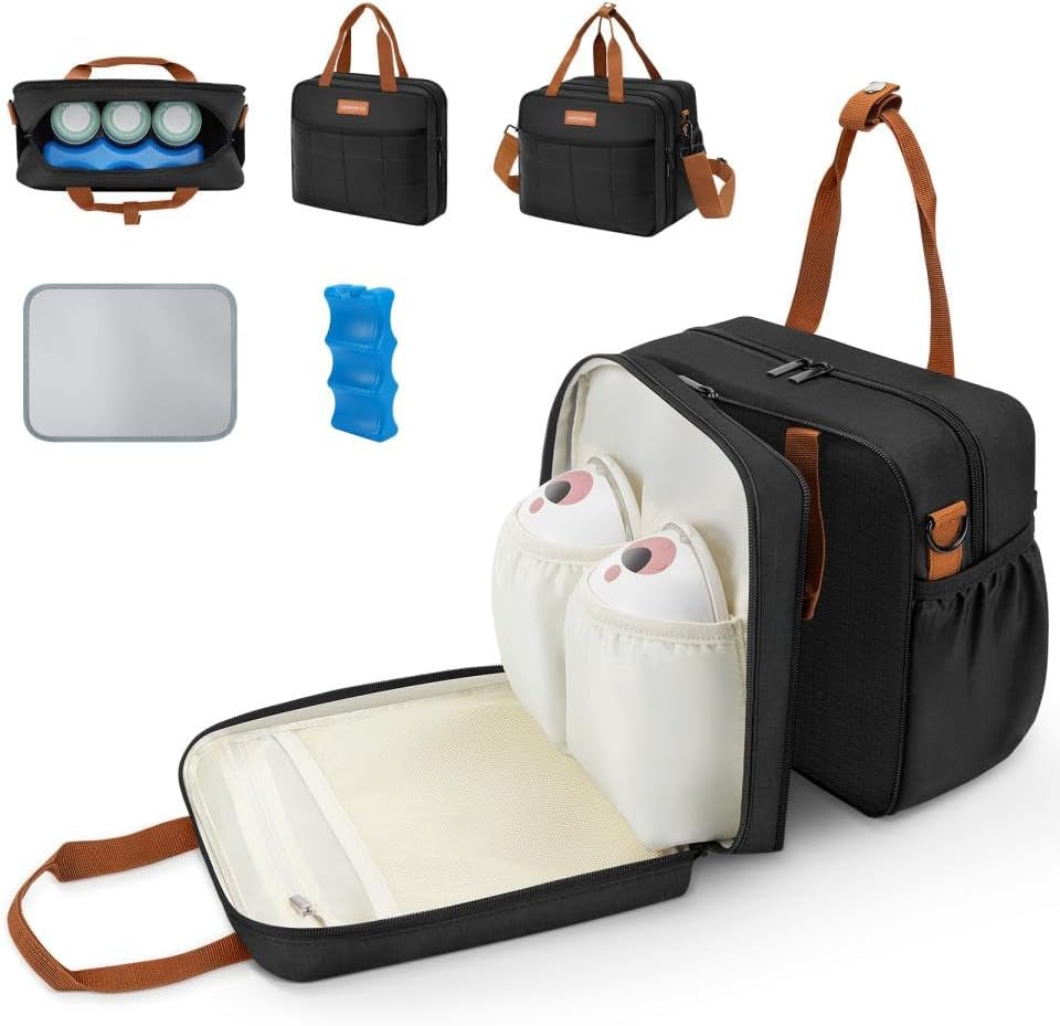 Detachable Breast Milk Cooler Travel Bag by Unknown
