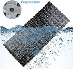 SONGZIMING Bathtub Mat Non Slip 2 Pack, 35 x 16 Inches Pebble Shower Mat - Image 3