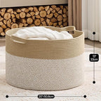 KAKAMAY Large Blanket Basket - Image 5