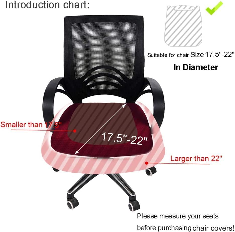 Smiry Office Computer Chair Seat Covers - Image 6