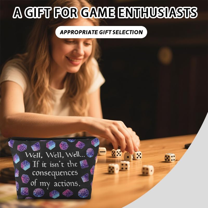 Funny Games Dice Storage Bags for Women Men Tabletop Game Lover Gamers Birthday - Image 5