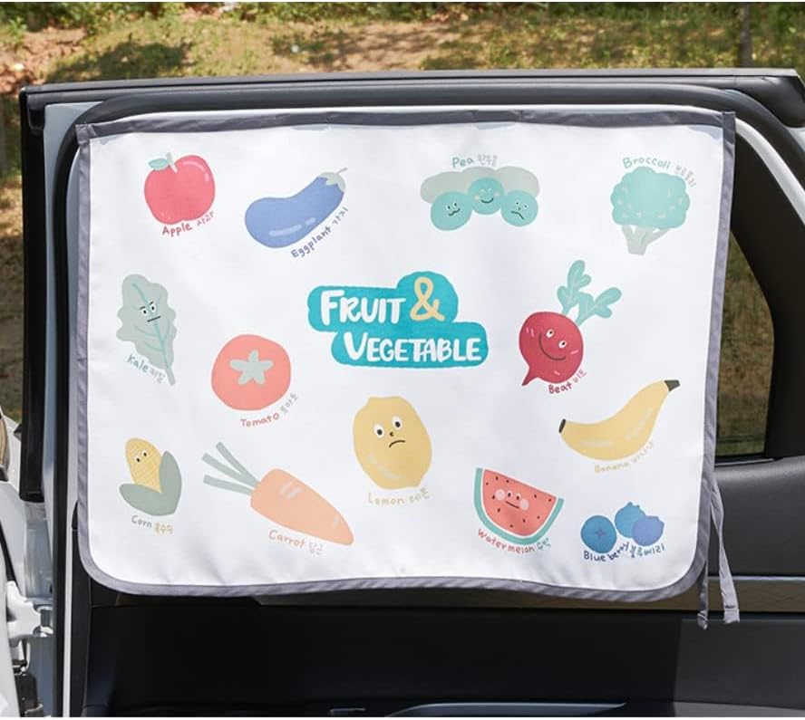 Magnetic Car Sun Shade Curtain for Side Window – Sun Blocker and UV Protector - Image 3