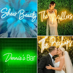 CIONAOR Custom Neon Sign, Custom LED Neon Sign Customizable - Image 6