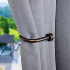 Premium Curtain Holdback, Quality Metal Decorative Curtain Holdbacks - Image 2