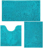 Bathroom Rugs Sets 3 Piece Non Slip, Bath Rugs by Flotstiga