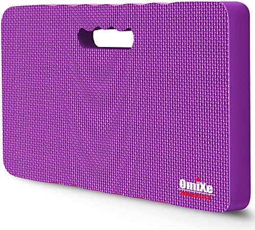 Comfy Extra Large Thick Waterproof Gardening Kneeling Pad Foam Kneeler Mat by OmiXe