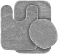 #6 Bath Mat, Contour Mat, and Lid Cover, by Unknown