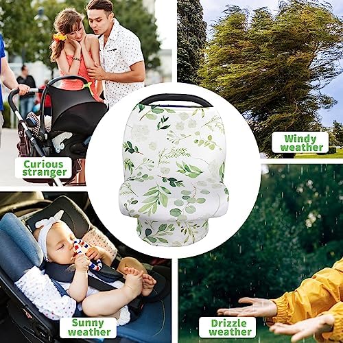Nursing Cover Breastfeeding Scarf, Car Seat Covers - Image 4