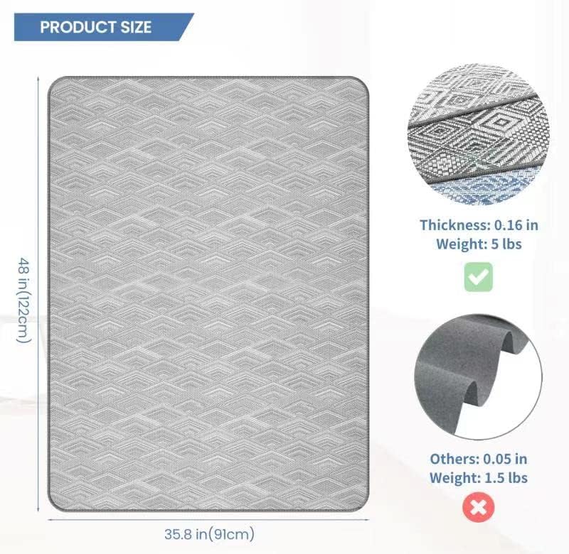 Chair Mat for Hardwood & Tile Floor, Anti Slip, Floor Protector for Home Office - Image 2
