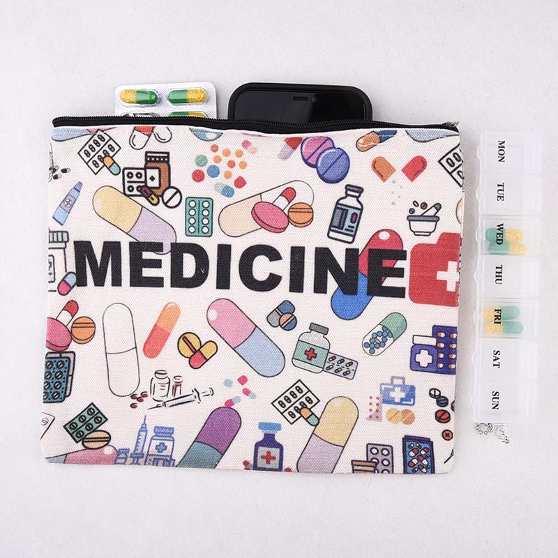 Medicine Bag Zipper Med Storage Bag - Image 7