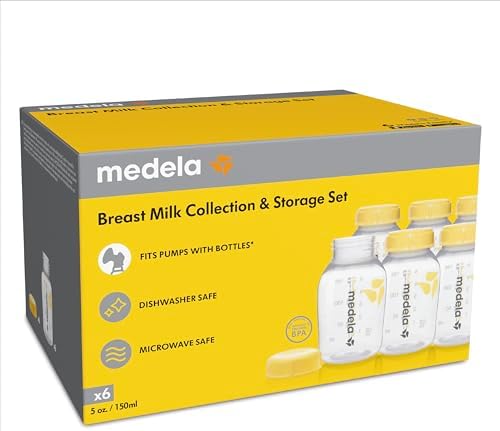 Medla Breast Milk Collection and Storage Bottles - 5oz-150mL Breastmilk - Image 7
