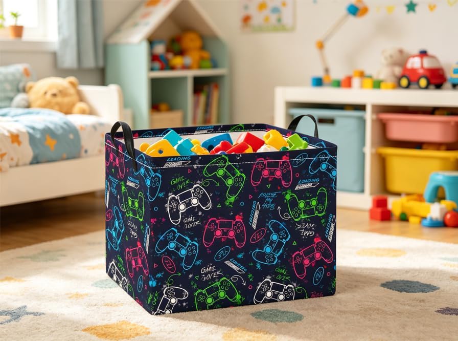 Rectangular Baby Kids Storage Basket - Image 3