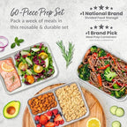 Bentgo Prep 60-Piece Meal Prep Kit - Image 2