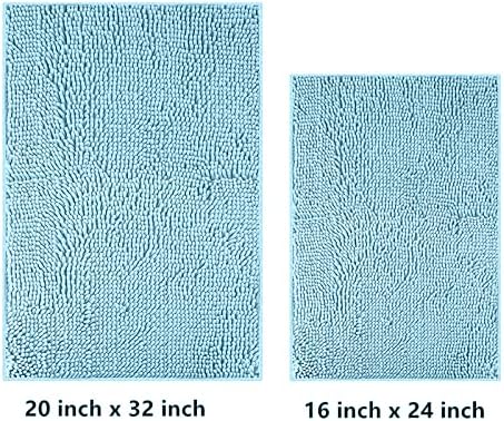 Chenille Bath Mat Microfiber Floor Mat Baby Bath Mat - Image 2