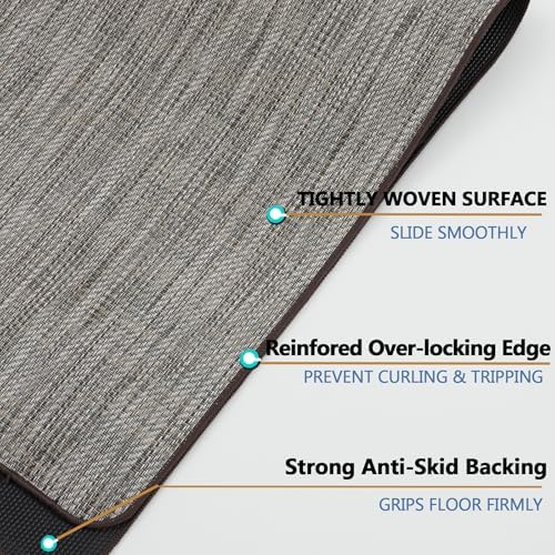 Chair Mat for Hardwood & Tile Floor, Anti Slip, Floor Protector for Home Office - Image 3