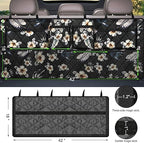 Femuar Car Trunk Organizer, Large Capacity Backseat Trunk Organizer, - Image 3