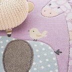 SAFAVIEH Carousel Kids Collection Area Rug - Image 4