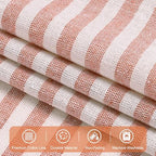 ASPMIZ Farmhouse Cotton Linen Valances - Image 6