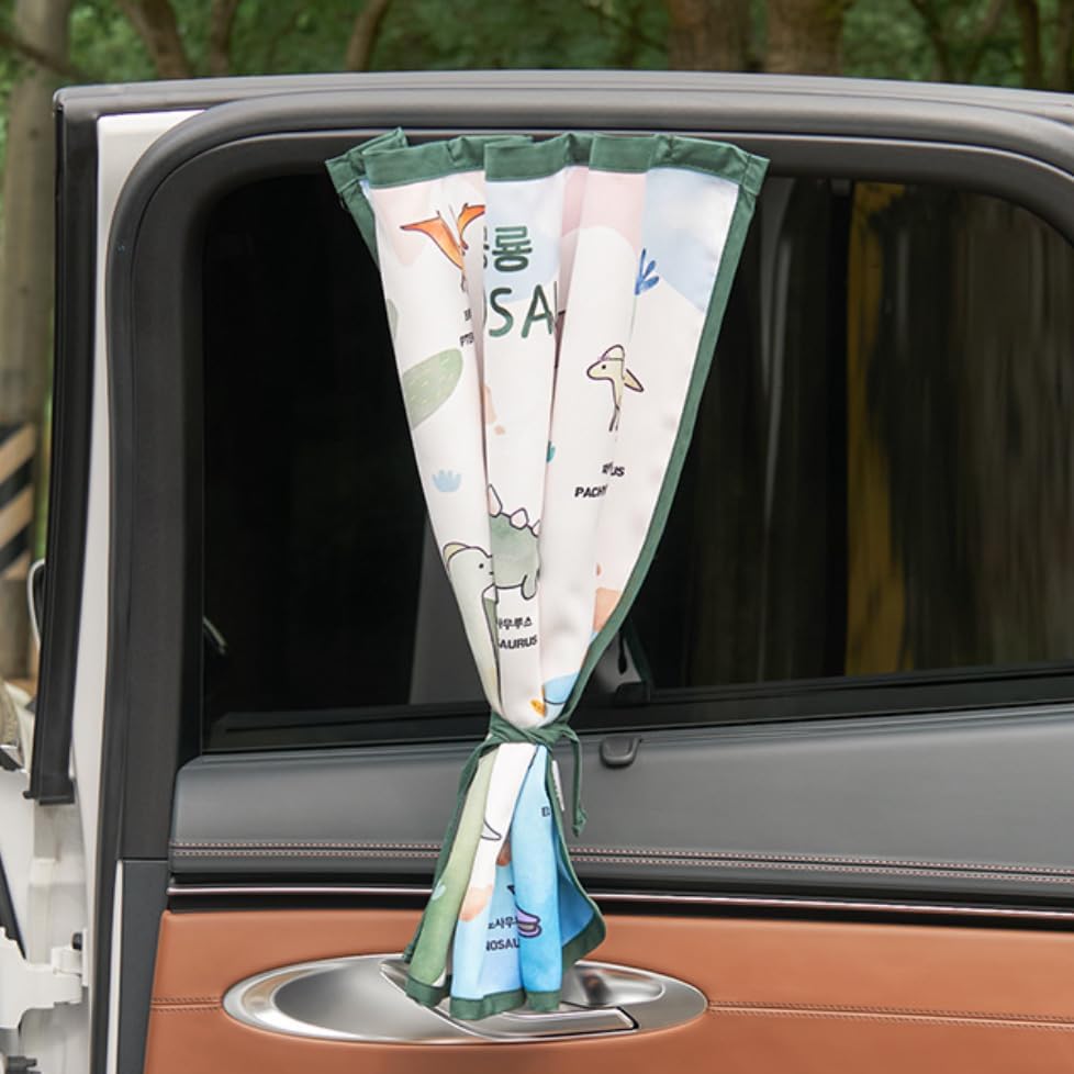 Magnetic Car Sun Shade Curtain for Side Window – Sun Blocker and UV Protector - Image 5