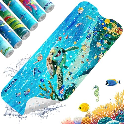 XIYUNTE Bath Mat for Tub Non Slip Bathtub Mat Non Slip 40x16 Baby Bath Mat by XIYUNTE