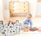 Sanjiaofeng Rectangular Kids Basket Ocean Storage Bins, Boys and Girls Storage - Image 2