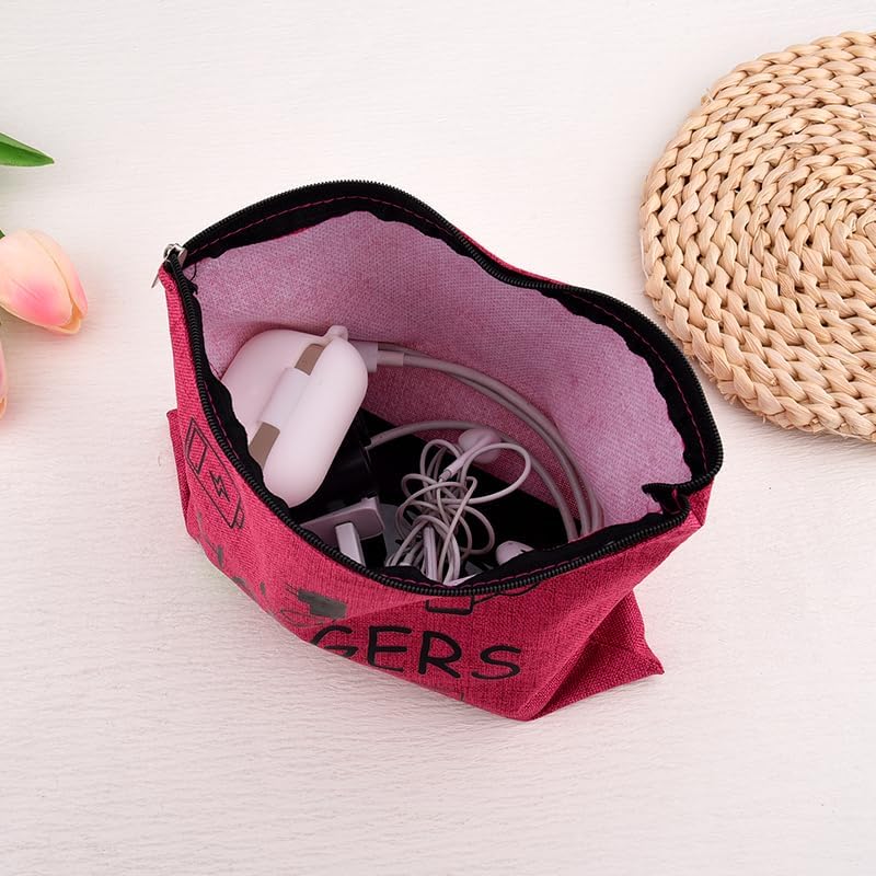 Chargers Electronic Accessories Storage Bag Travel Tech Organizer Pouch - Image 7