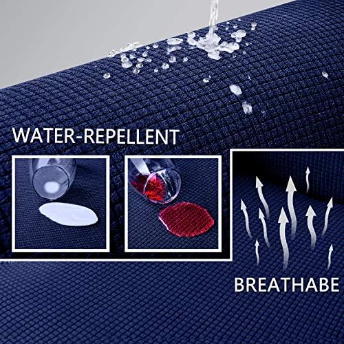 Granbest Premium Water Repellent Wingback Chair Cover 2-Piece High Stretch - Image 3