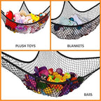 Toy Hammock for Stuffed Animals, Stuffed Animal Hammock Net Jumbo Plush Toy - Image 3