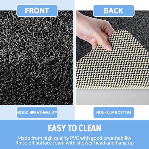 Hargiis Non-Slip Bathtub Mat, Anti Slip Shower Mat, Fast Drying Bathtub Mats - Image 4