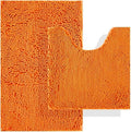 BOANKODU Bathroom Rugs Sets 2 Piece, Absorbent Bath Mat by BOANKODU