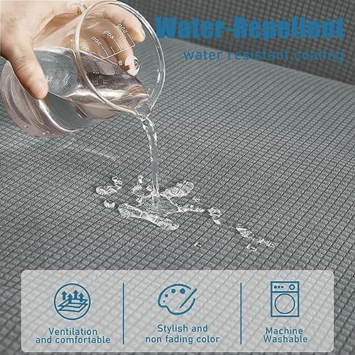 Water Repellent Sofa Seat Cushion Covers High Stretch Furniture Protector - Image 3