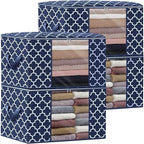 Storage Bags 100L 4Pack Clothes Organization and Storage Containers by WiseLife