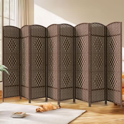 JOSTYLE 8 Panel Room Divider, Privacy Screen & Room Separation, Extra Wide by Jostyle