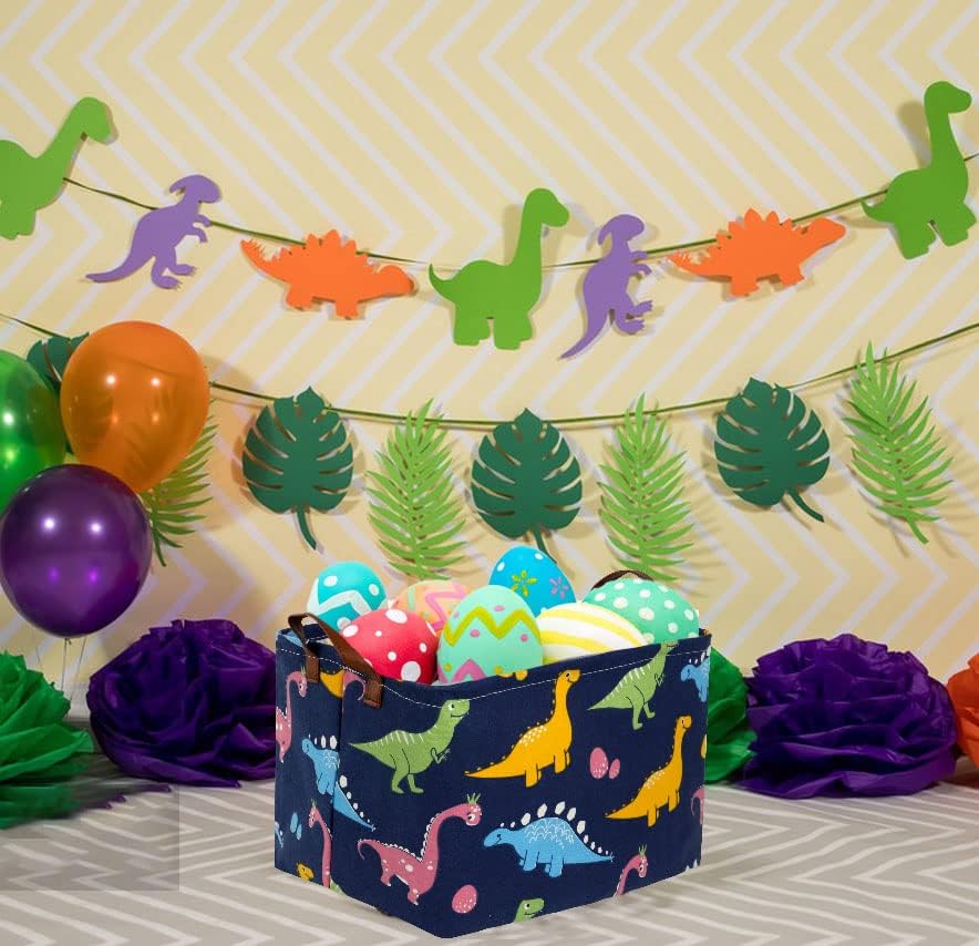 Essme Dinosaur Basket, Dinosaur Storage Baskets - Image 4