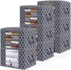 Storage Bags 100L 8 Pack Clothes Organization and Storage Containers by WiseLife