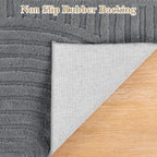 Pauwer 8x10 Area Rugs for Living Room, Modern Non Slip Washable Rug - Image 4