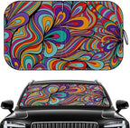 Car Windshield Sun Shade UV Reflector Foldable Front Window SUV by Pleneal