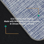 Large Office Chair Mat for Hardwood Floor Anti-Slip Desk Computer Chair Mat - Image 4