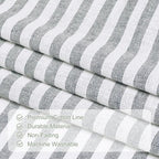 ASPMIZ Farmhouse Valances for Windows, 60x14 Inches, 1 Panel - Image 6