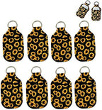 4 Piece Bottle Holder Keyring Neoprene Keychain - Image 2