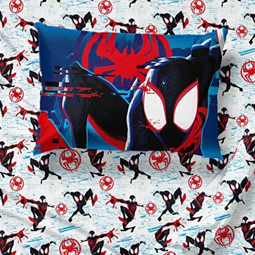 Marvel Spiderman Queen Comforter Set 7 Piece Kids Bedding - Image 5