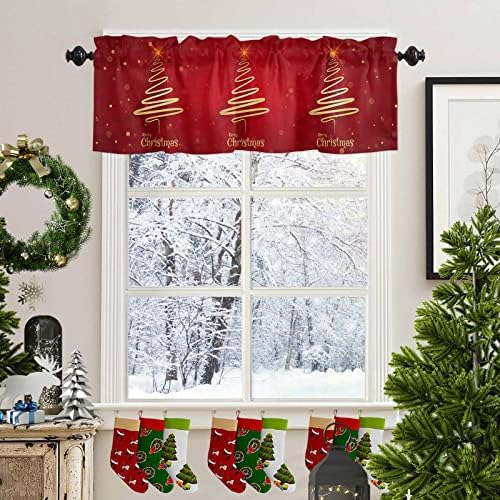 Vandarllin Christmas Tree Valance Curtains - Image 3