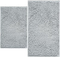 BOANKODU Bathroom Rugs Sets 2 Piece, Extra Soft Chenille Bath Mat Absorbent by BOANKODU
