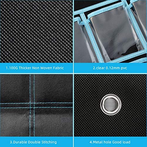 KEEPJOY Classroom Pocket Chart Organizer, Cell Phones Calculator Holder - Image 4