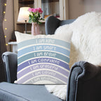 QIYUHOY Blue Rainbow Classroom Throw Pillow Covers, 18x18 Inch - Image 5