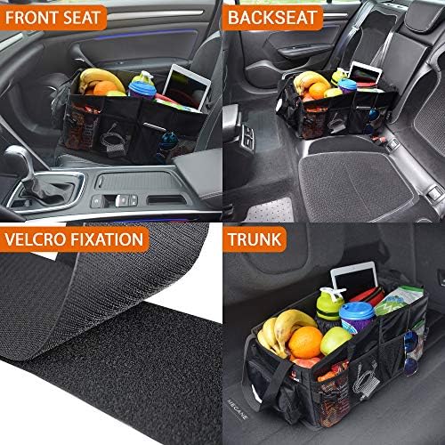 FoxBox Car Seat and Trunk Organizer, Front or Back Seat Storage - Image 3