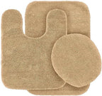 #6 Bath Mat, Contour Mat, and Lid Cover, by Unknown
