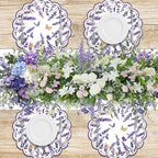 Paper Placemats Disposable 50 Pack Lavender Summer Placemats - Image 6