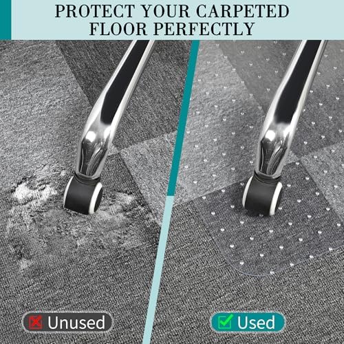 BesWin Office Chair Mat for Carpeted Floors - Image 2