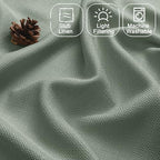 Chyhomenyc Sage Green Short Curtain Valance - Image 4